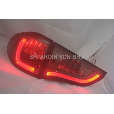 Mitsubishi Pajero 09-15 Smoke Light Bar LED Tail Lamp